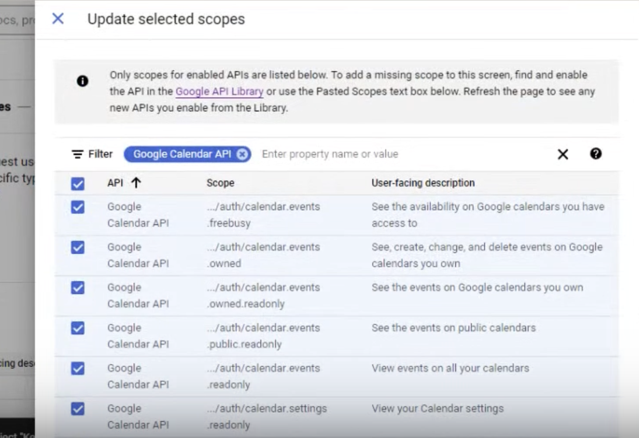 How to find your OAuth 2.0 client credentials in Google Calendar Keragon